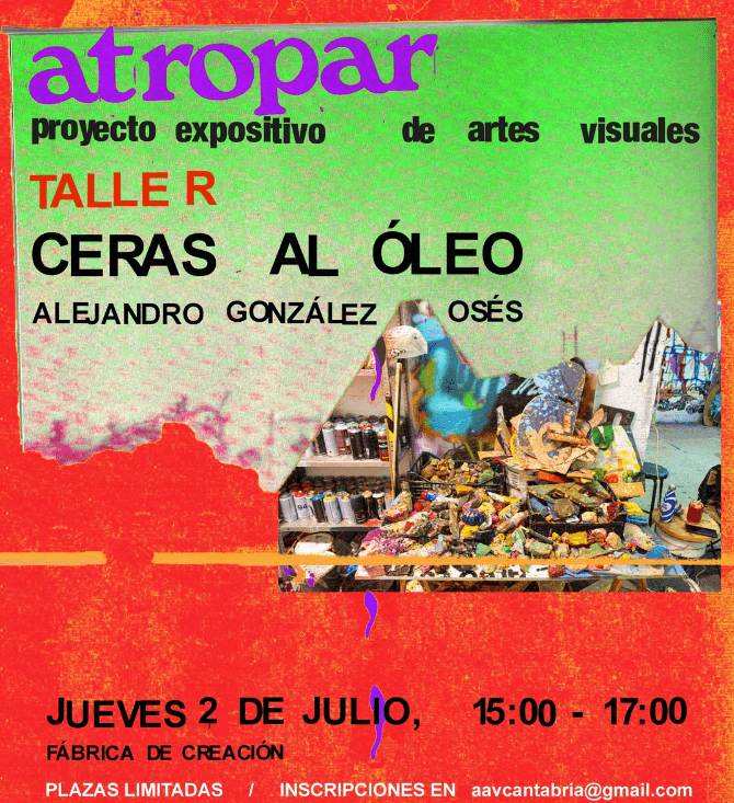 Taller de ceras al óleo con Alejandro González Osés