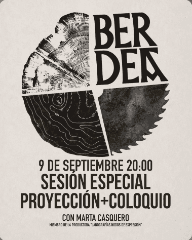 Proyección de 'Berdea' y coloquio con su co-guionista y productora