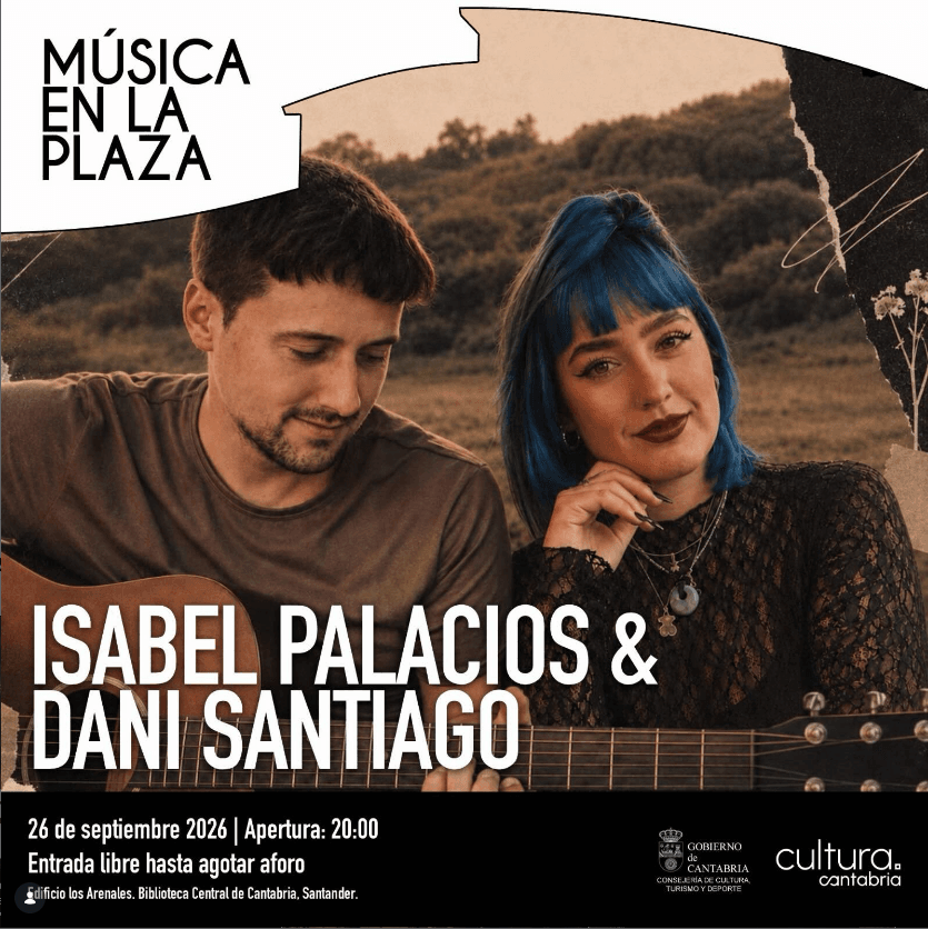 Música en la Plaza con Isabel Palacios y Dani Santiago