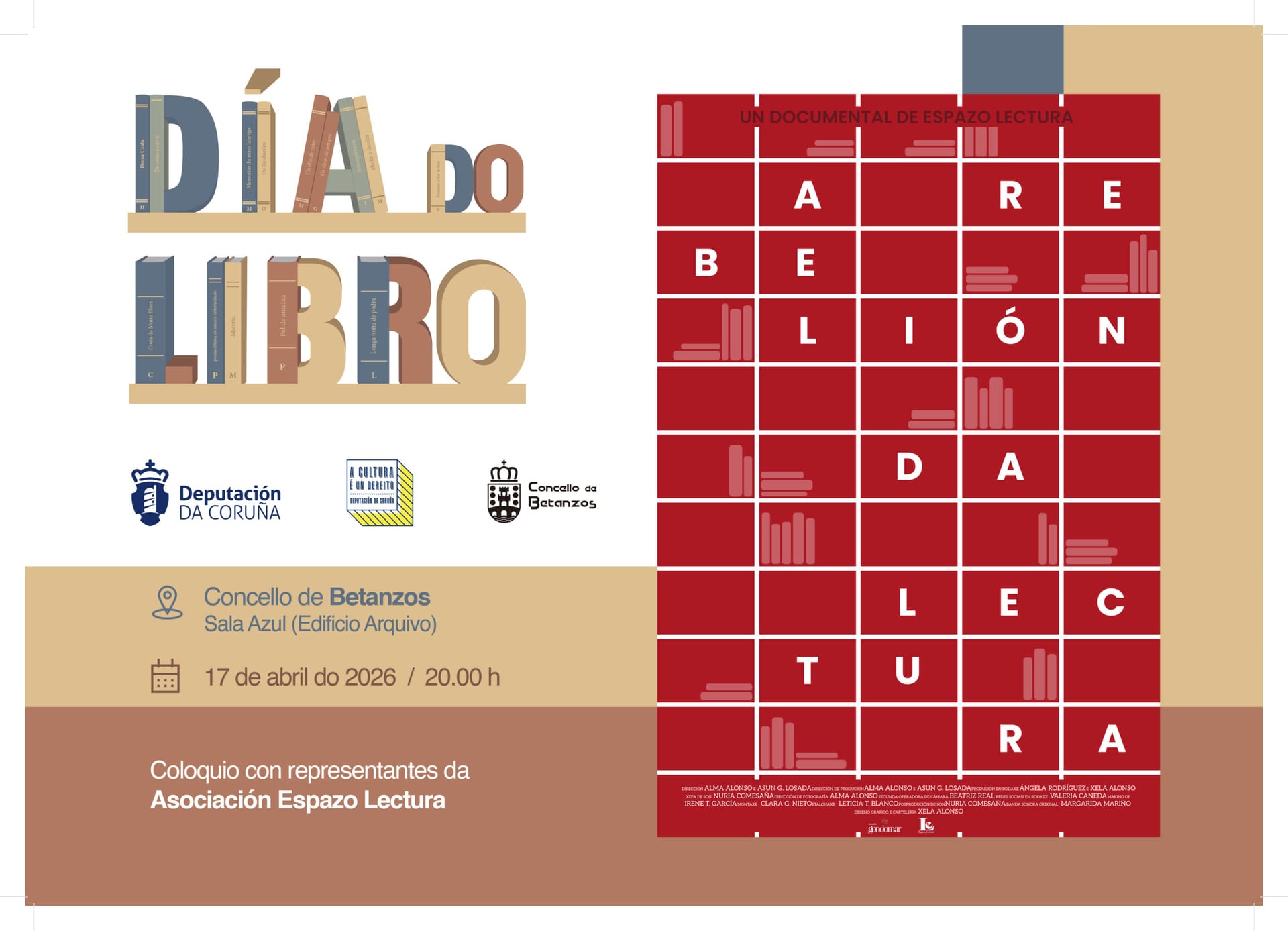 Proyección del documental 'A rebelión da lectura'