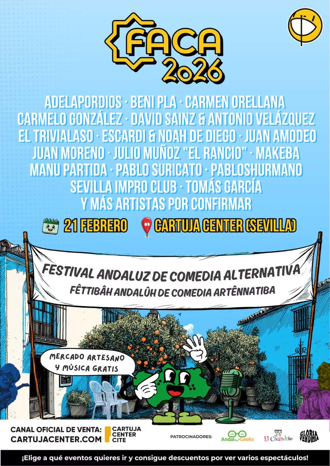 FACA 2026 - Festival Andaluz de Comedia Alternativa
