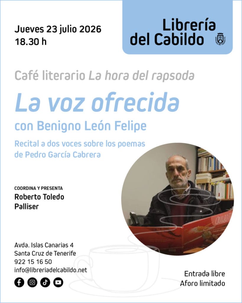 El café literario: la hora del rapsoda