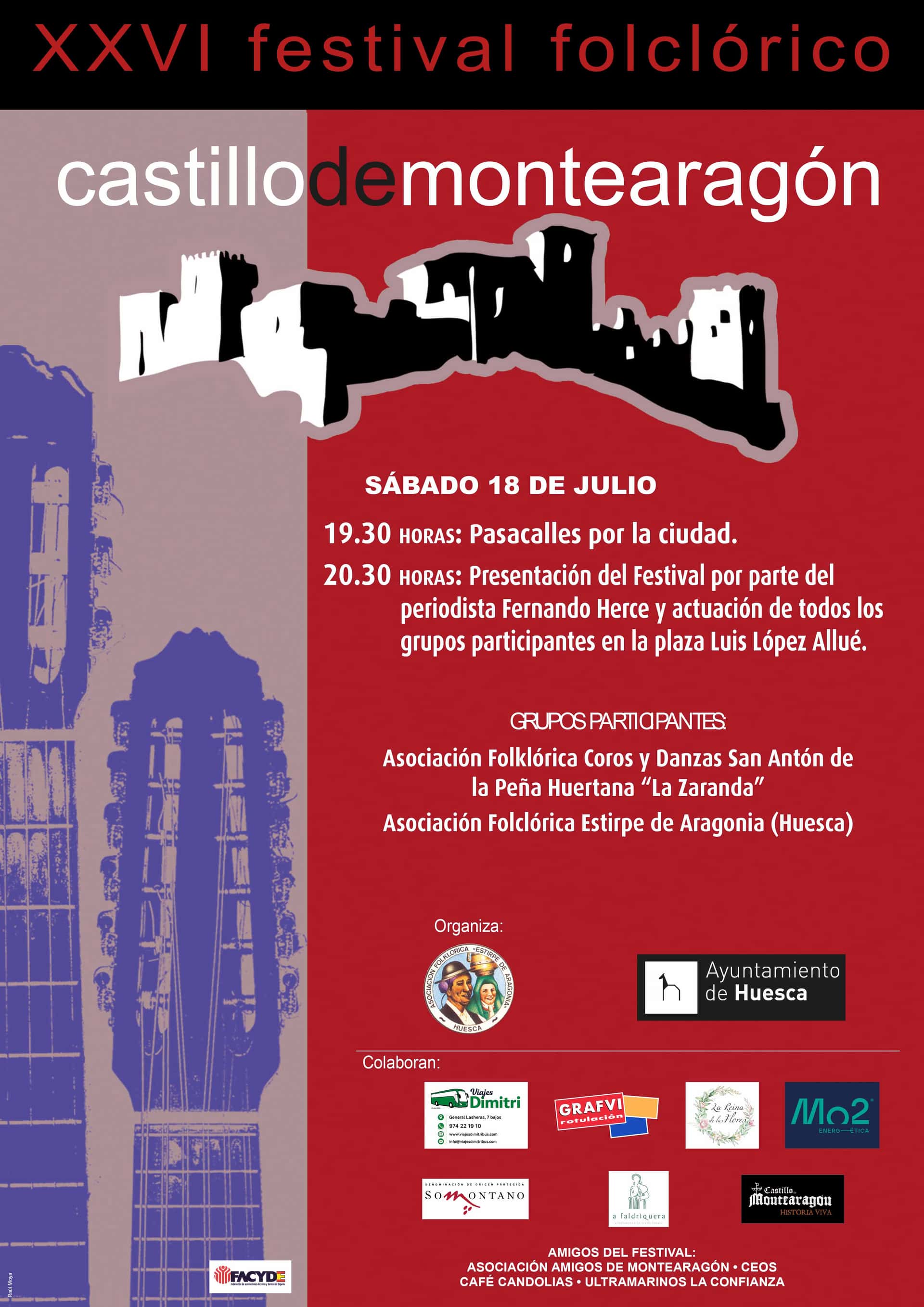 XXVI Festival Folclórico Castillo de Montearagón
