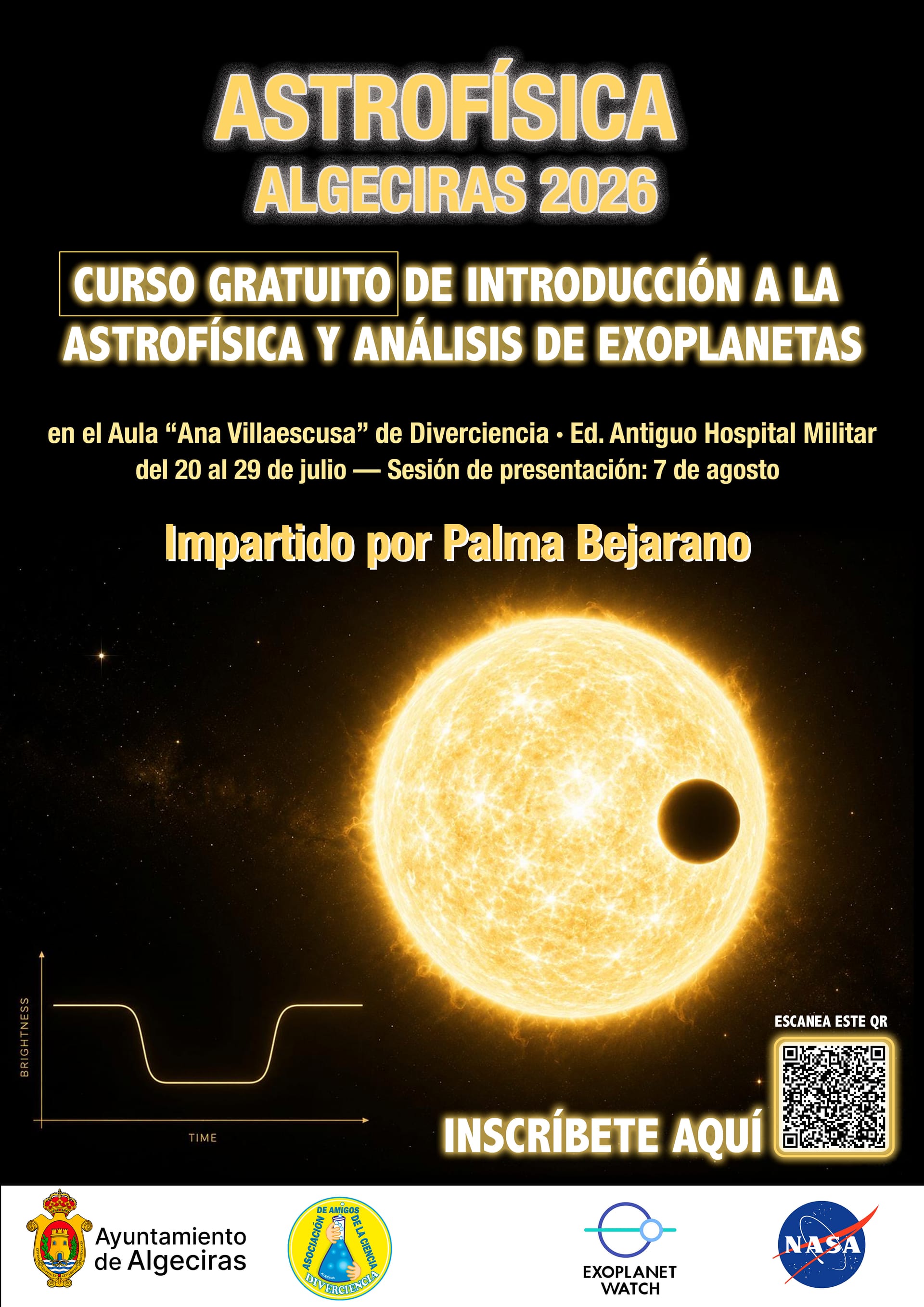 Curso Introducción a la Astrofísica y Análisis de Exoplanetas