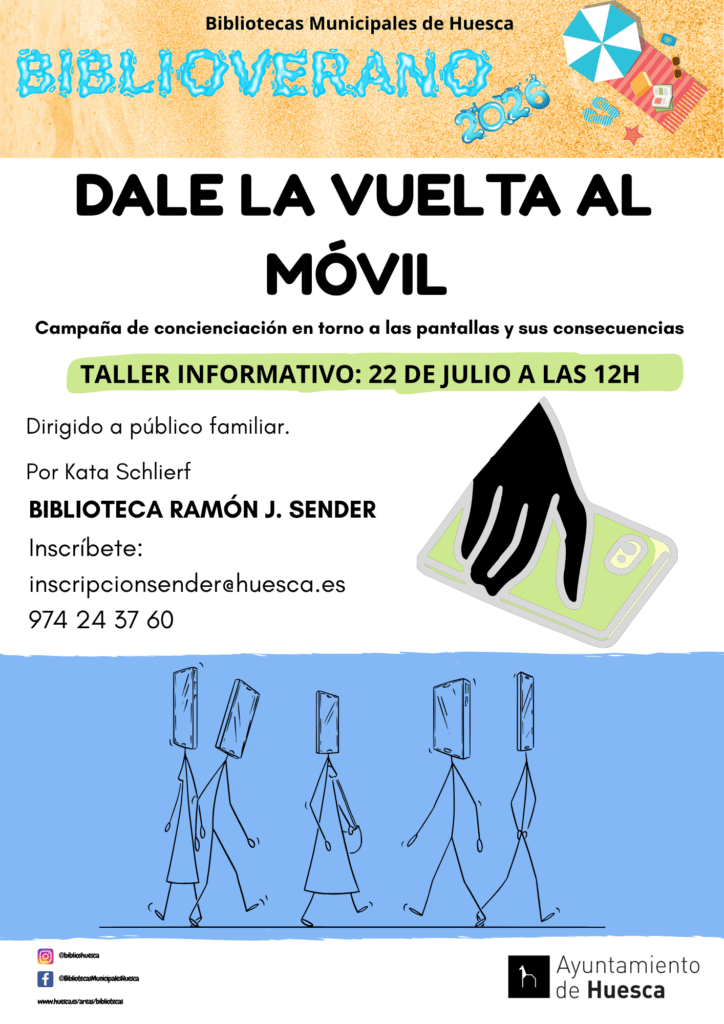 Taller informativo Dale la vuelta al móvil