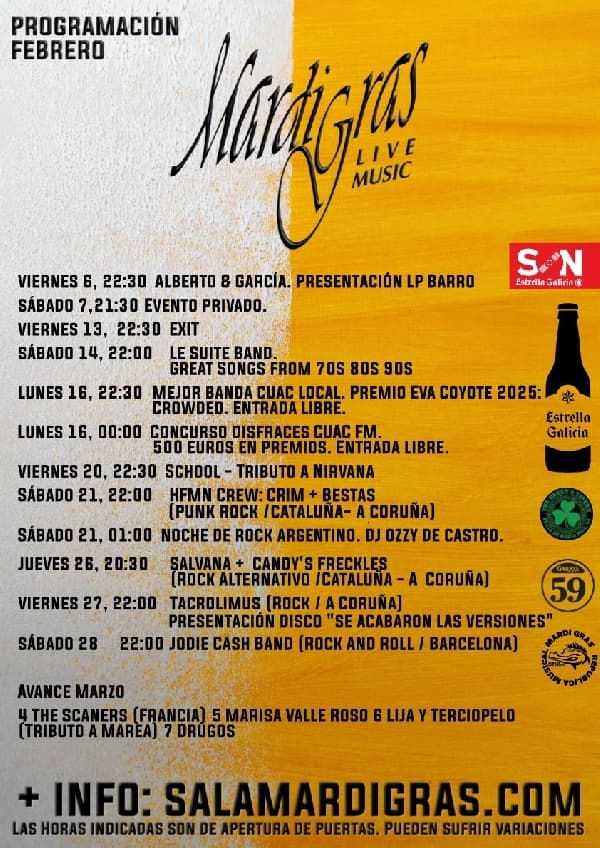 Mejor Banda CUAC Local – Premio Eva Coyote 2025