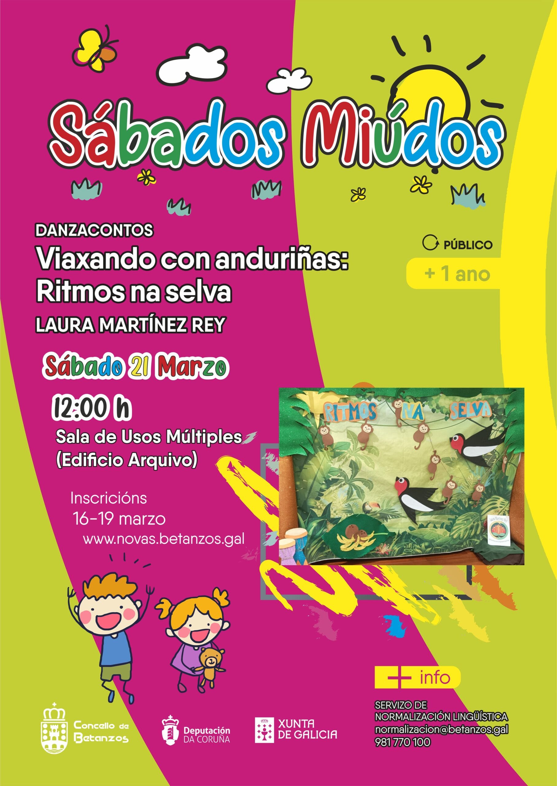 Viaxando con anduriñas: ritmos na selva