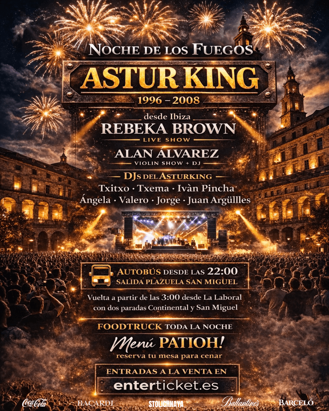 Noche de los fuegos - Astur King