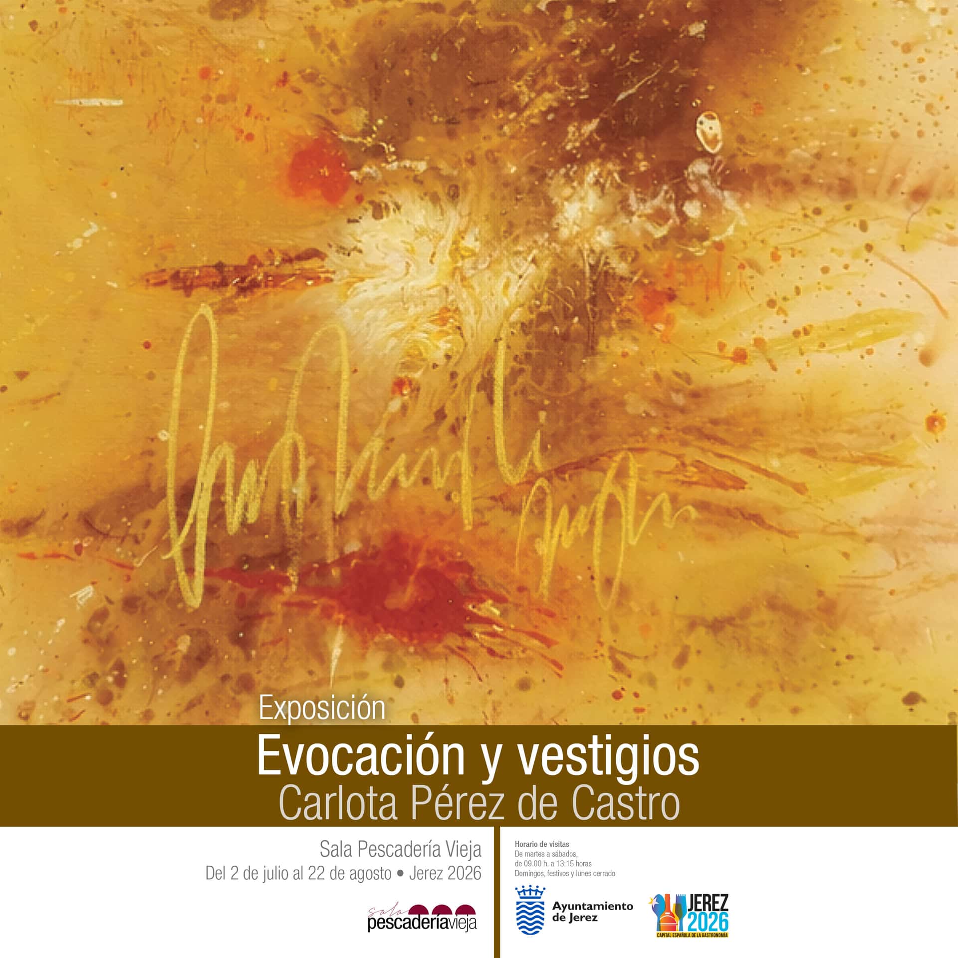 Exposición 'Evocación y vestigios' de Carlota Pérez de Castro