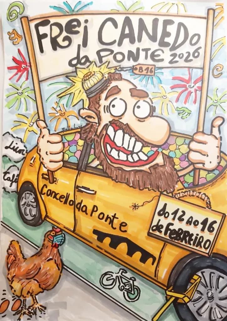 Entroido 2026 de la Asociación Cultural Frei Canedo da Ponte