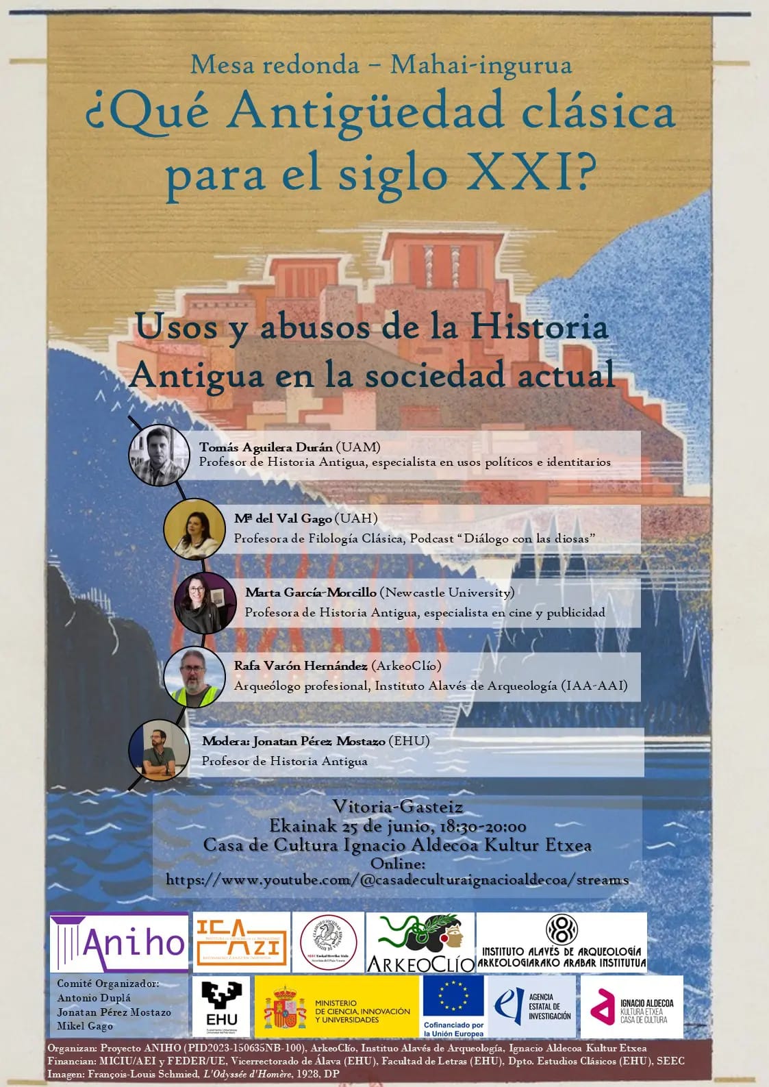 Mesa redonda sobre la Antigüedad Clásica