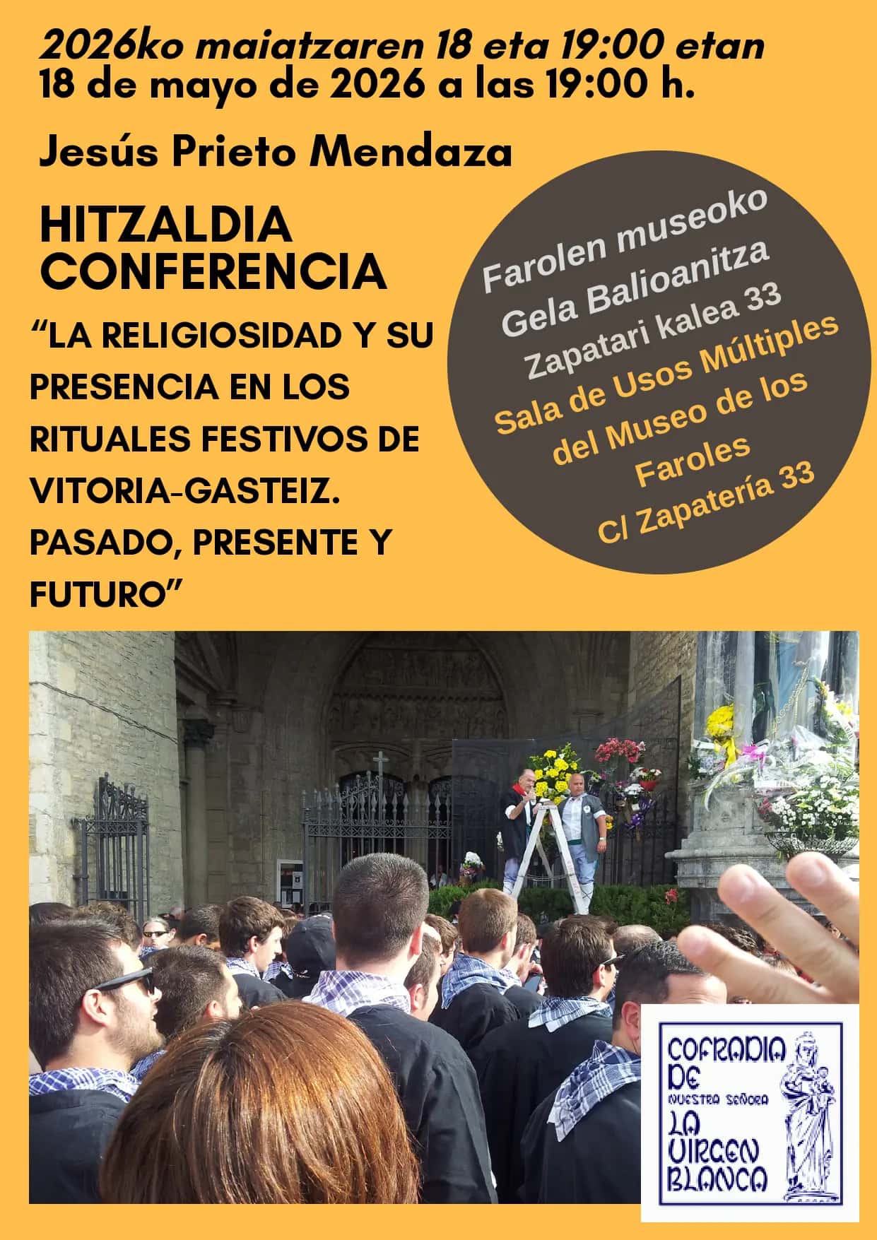 La religiosidad y su presencia en los rituales festivos de Vitoria-Gasteiz. Pasado, presente y futuro