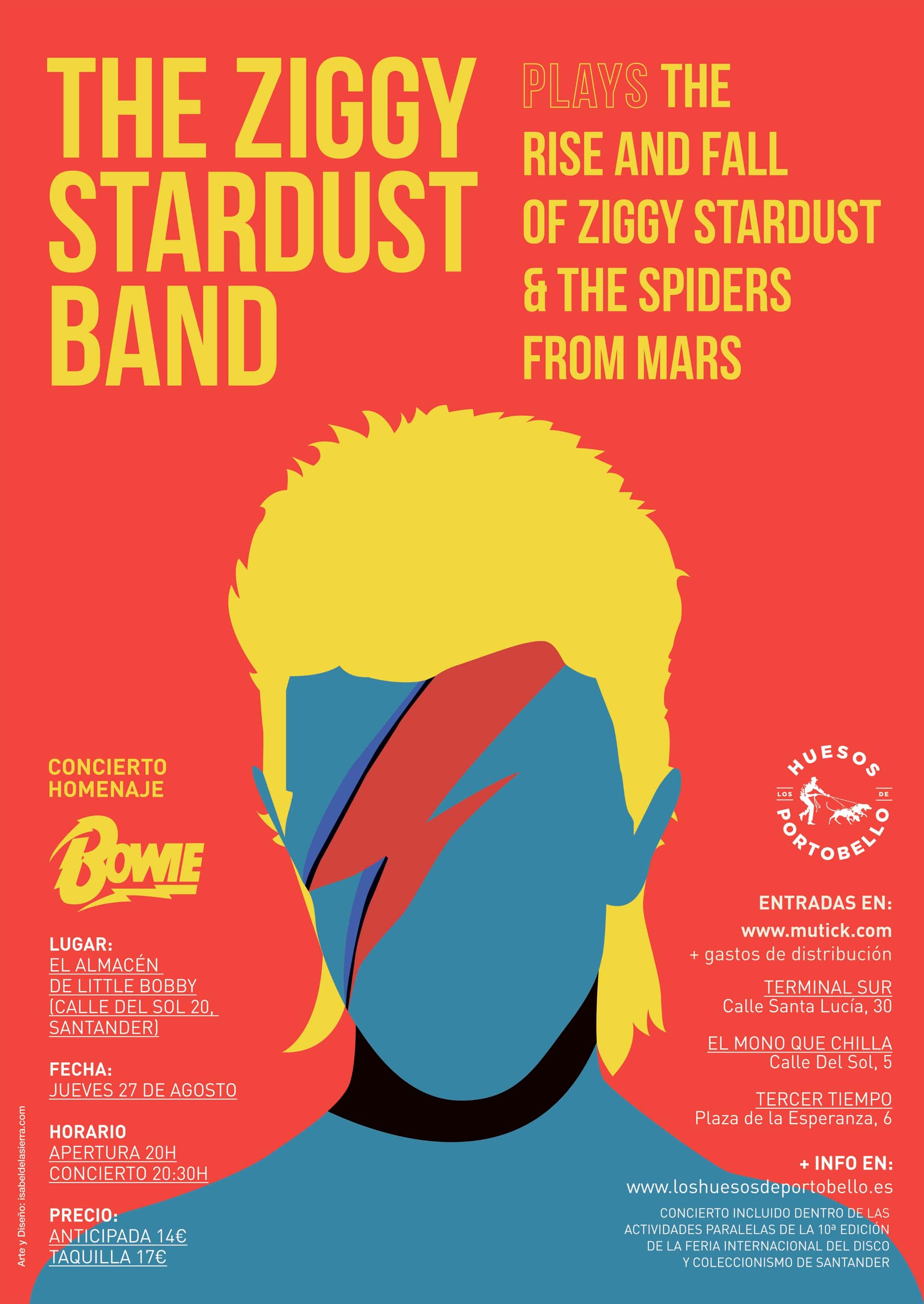 The Ziggy Stardust Band plays The Rise and Fall of Ziggy Stardust & The Spiders from Mars