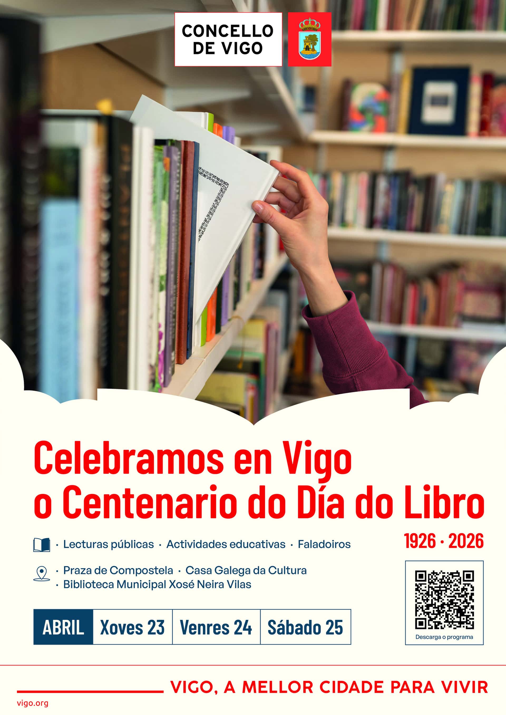 Día del Libro 2026 en Vigo