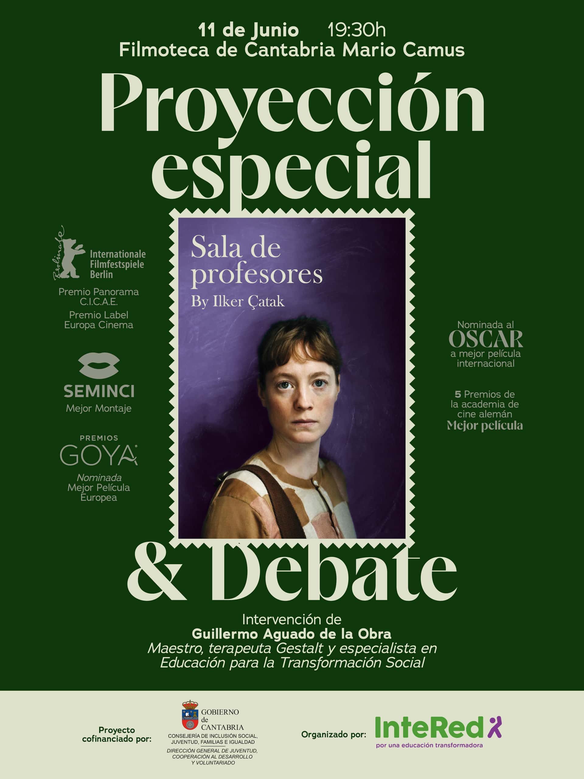 Proyección y debate de la película Sala de Profesores