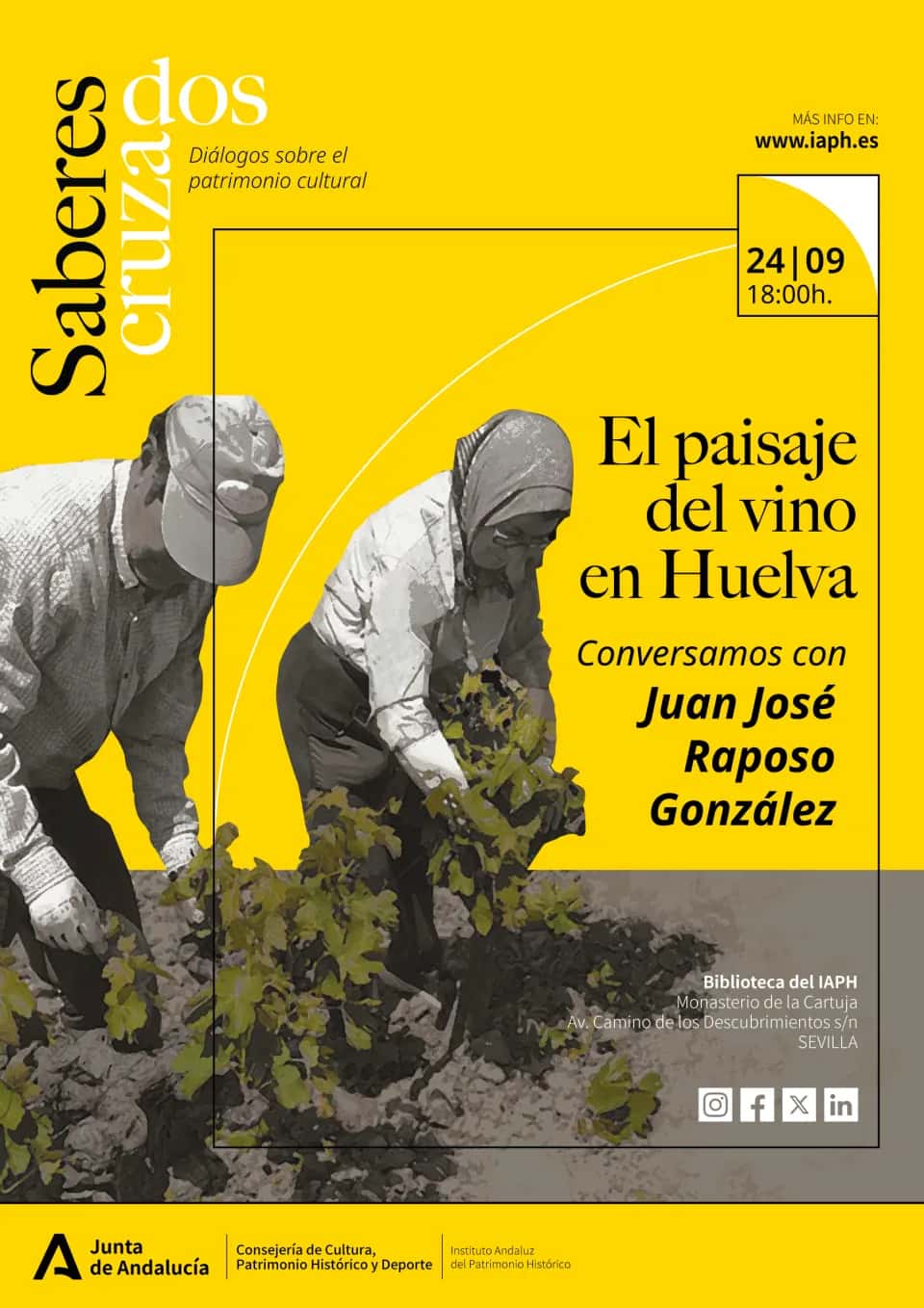 El paisaje del vino en Huelva. Conversamos con Juan José Raposo González