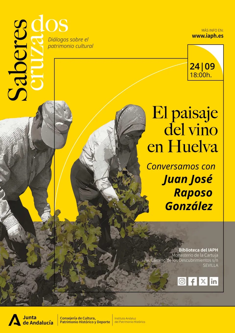 El paisaje del vino en Huelva. Conversamos con Juan José Raposo González