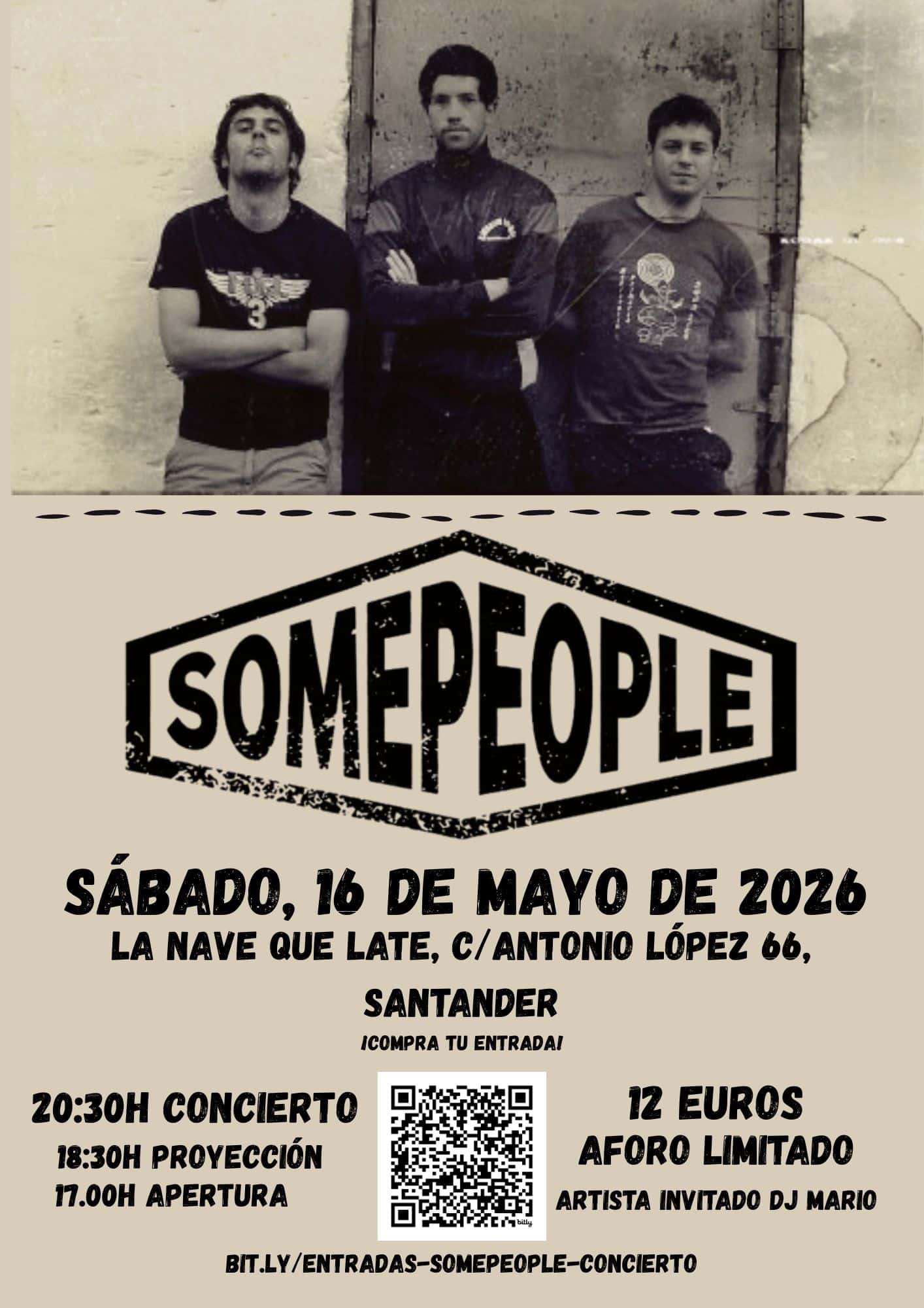 Somepeople regresa a los escenarios con nuevas canciones