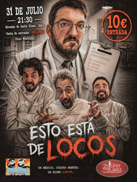 Esto está de Locos - Compañía teatral gaditana Impromaniac