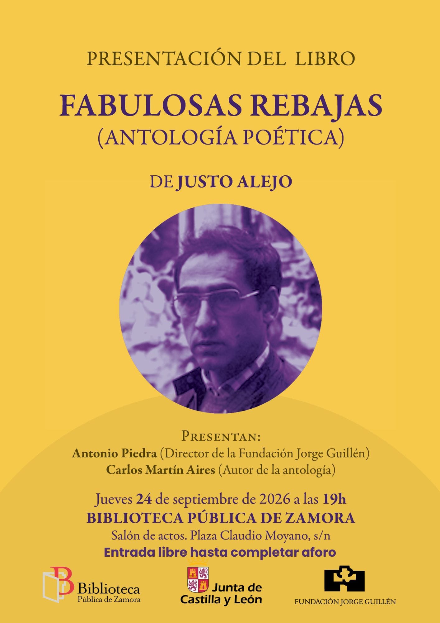 Presentación del libro: Fabulosas rebajas (Antología poética)