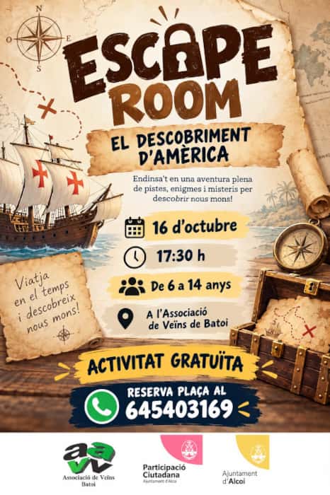 Escape Room: El descubrimiento de América