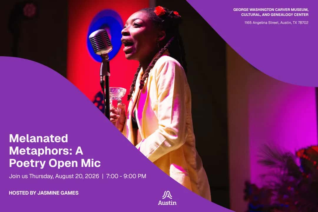 Melanated Metaphors: A Poetry Open Mic