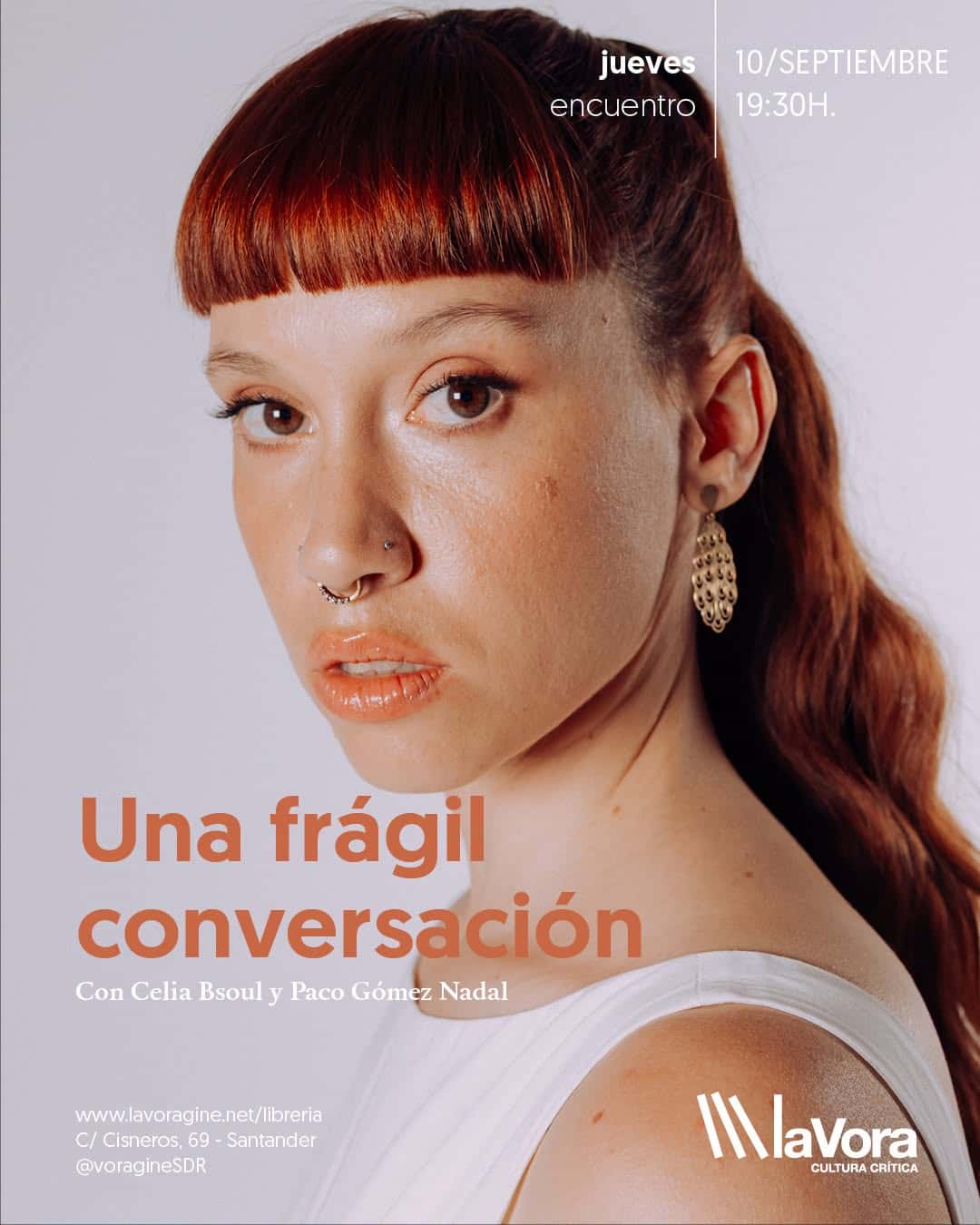 Una frágil conversación entre Celia Bsoul y Paco Gómez Nadal