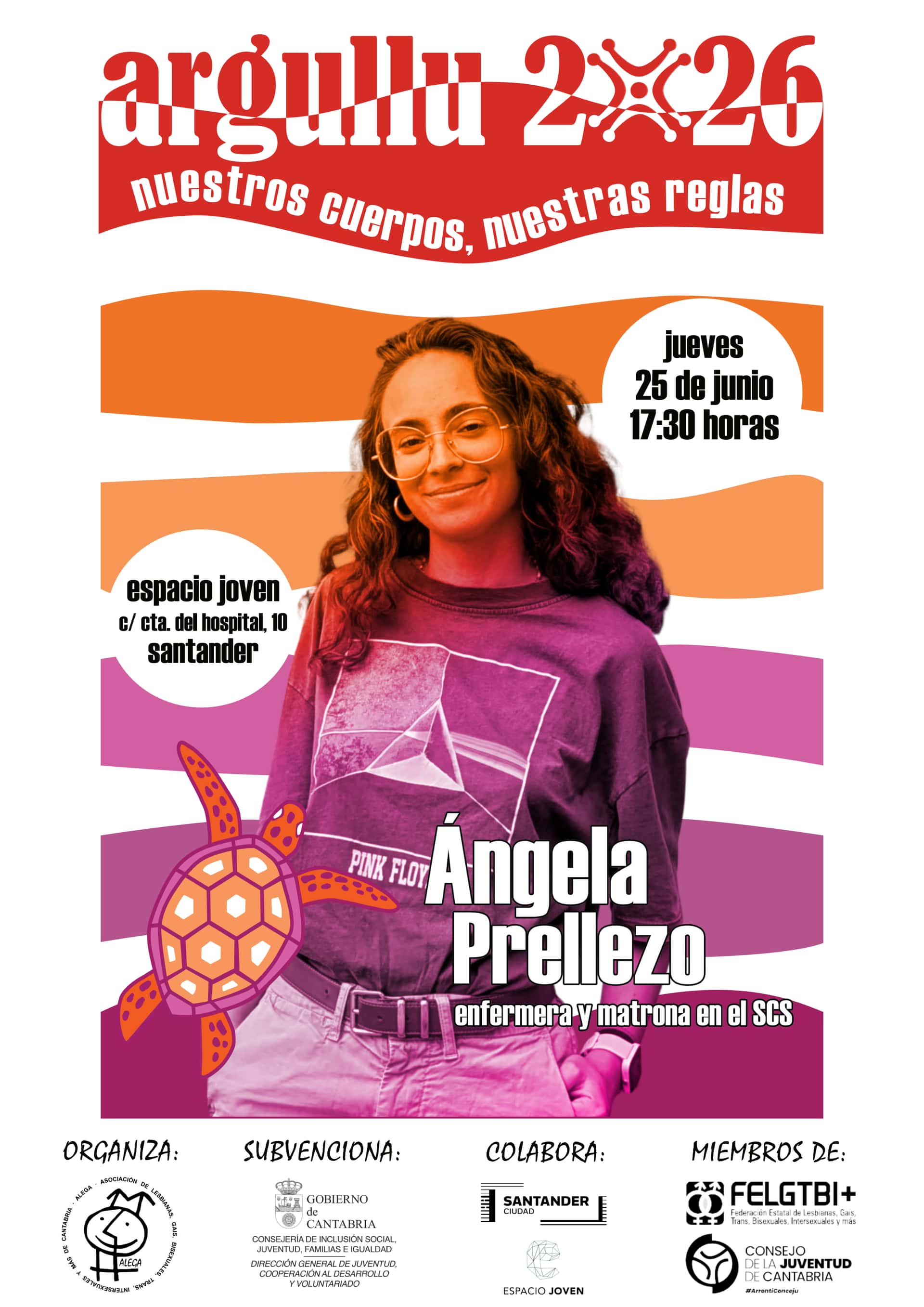 Charla 'Nuestros cuerpos, nuestras reglas', impartida por Ángela Prellezo