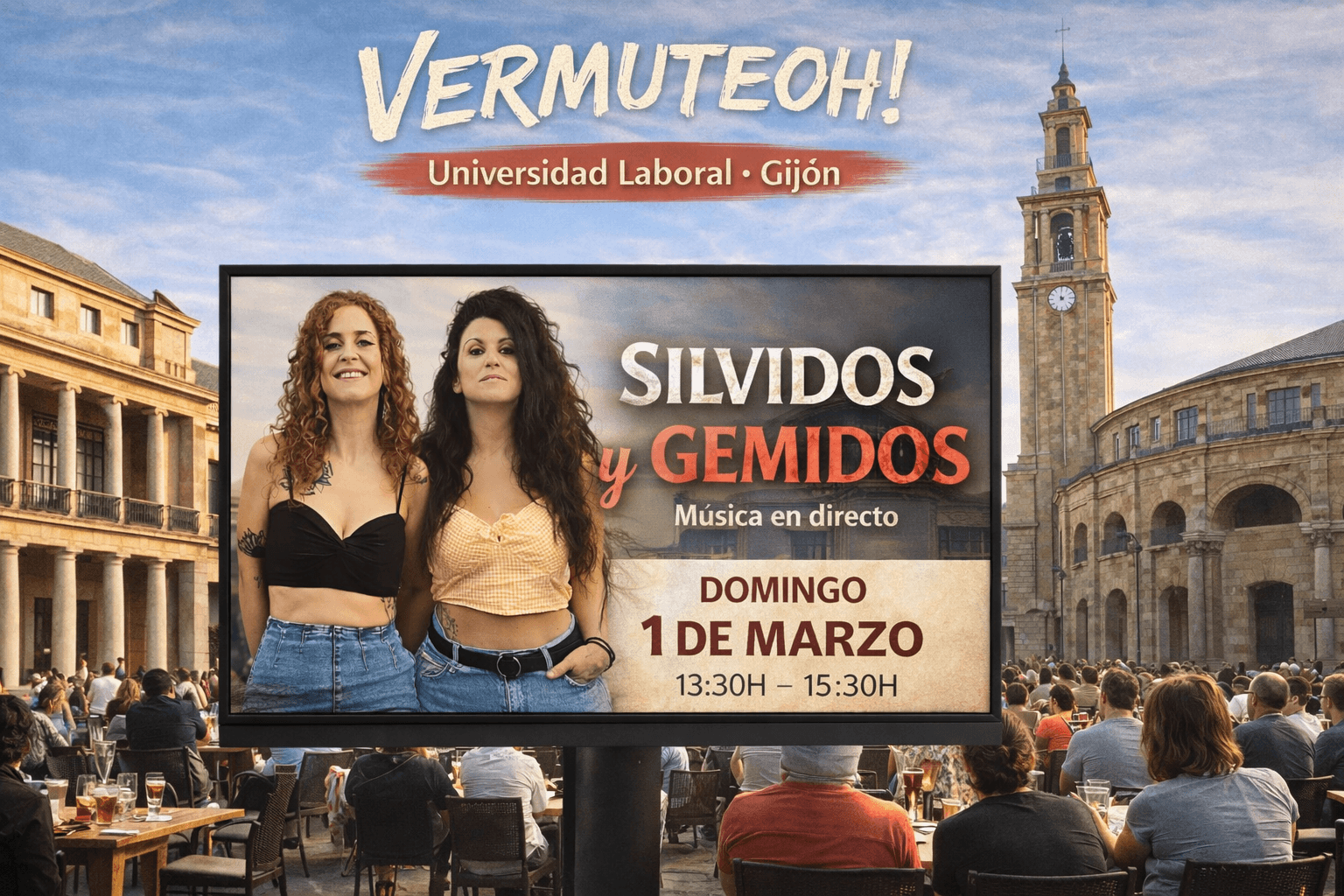 Silvidos y Gemidos en directo