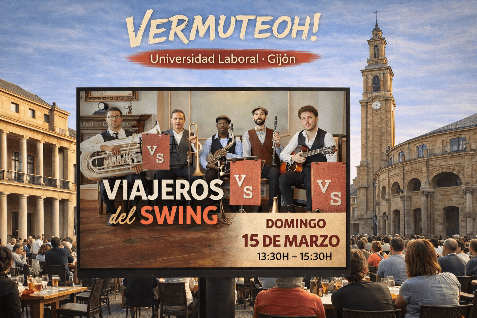 Viajeros del swing en directo