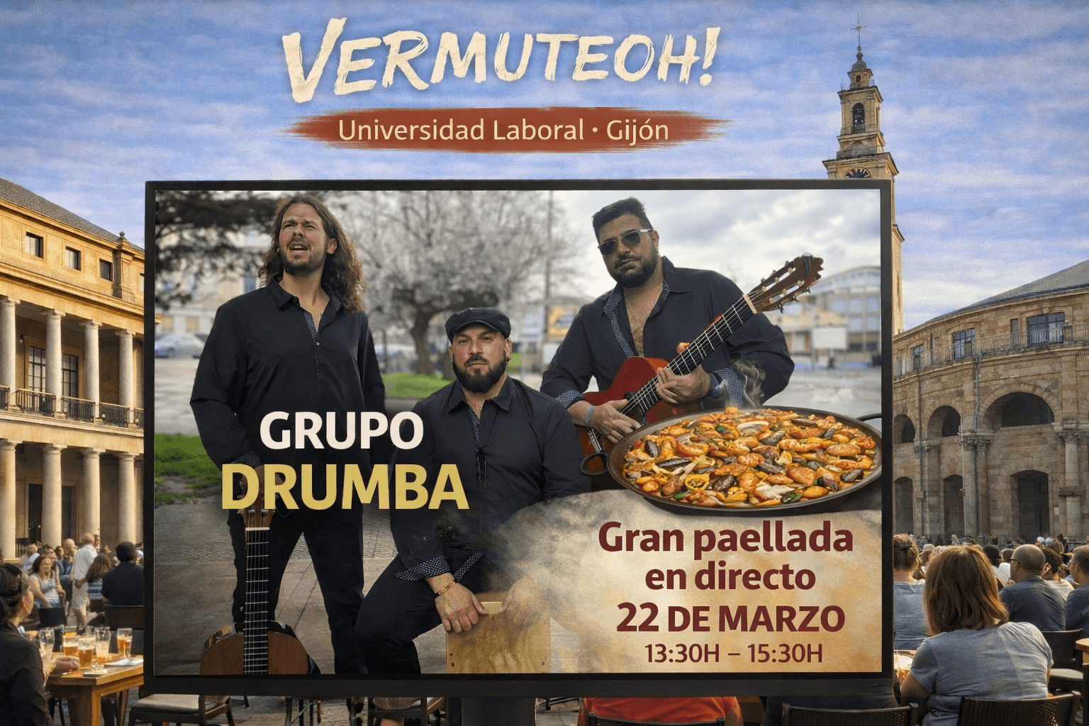 Grupo D-Rumba y Gran Paellada en Directo