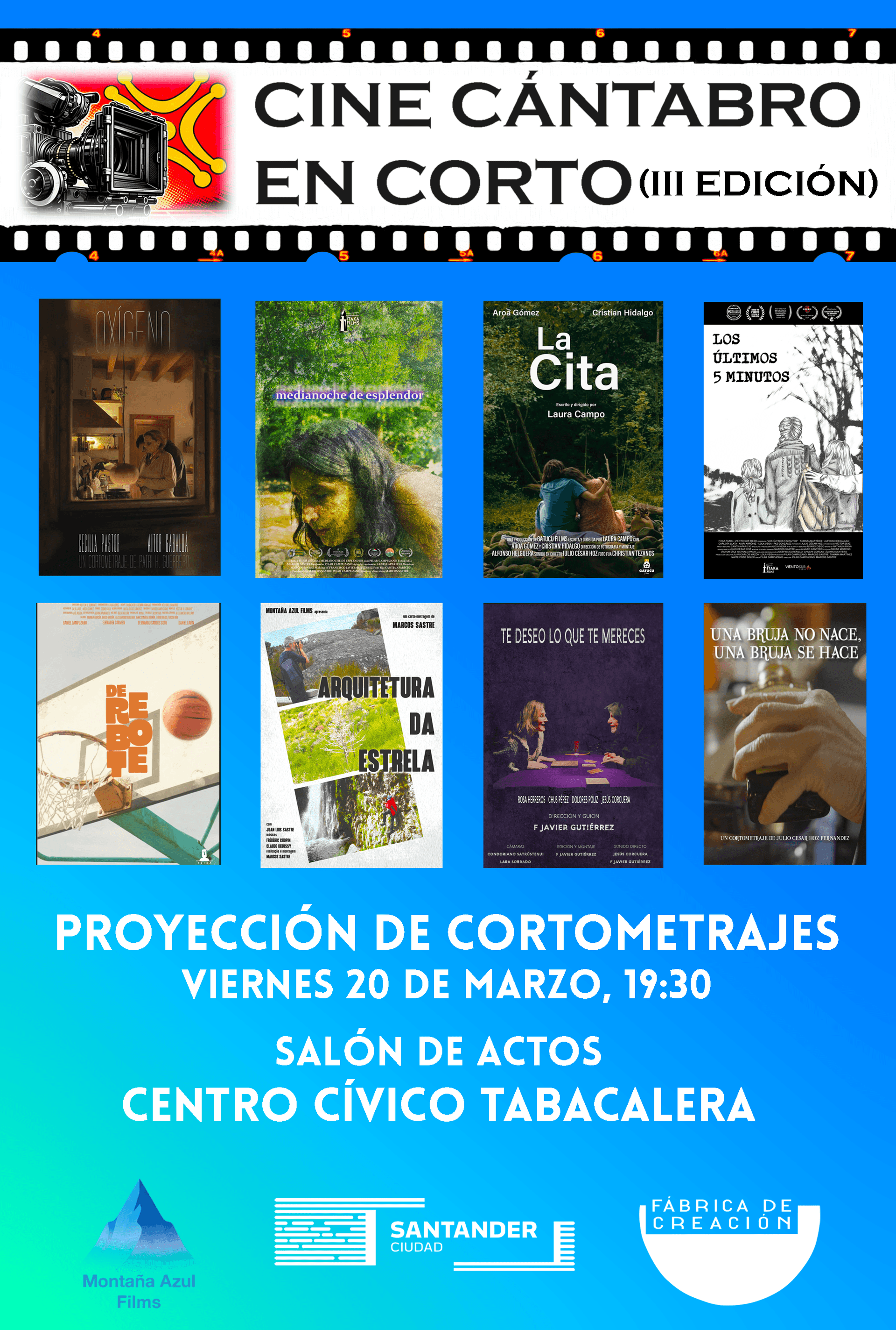 Cine C谩ntabro en Corto (III edici贸n)
