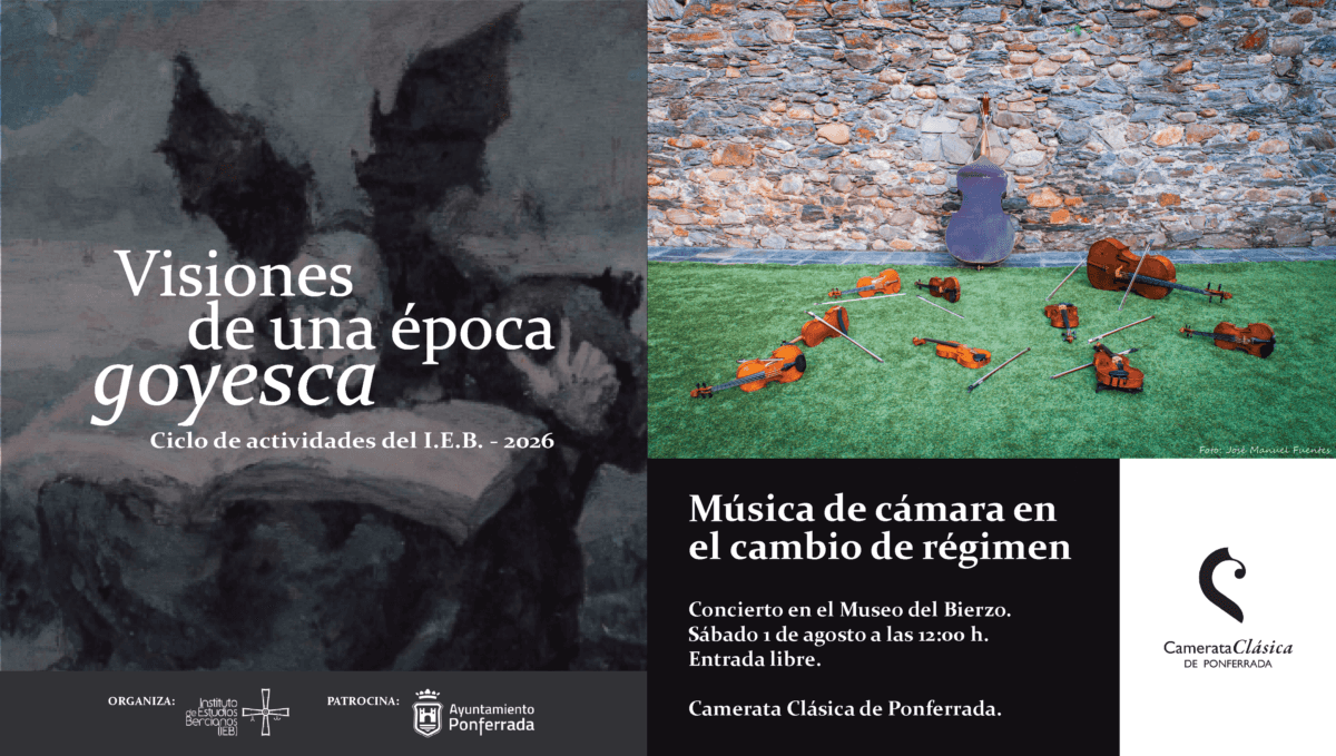 Concierto de la Camerata Clásica de Ponferrada: Música de cámara en el cambio de régimen