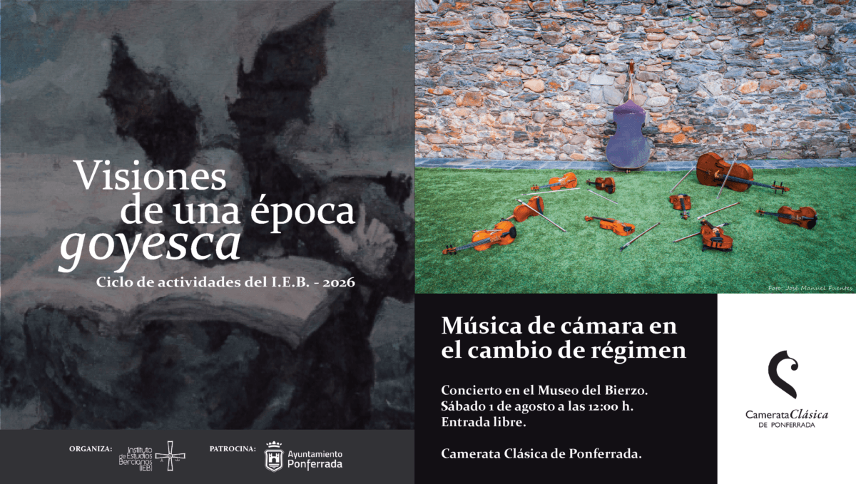 Concierto de la Camerata Clásica de Ponferrada: Música de cámara en el cambio de régimen
