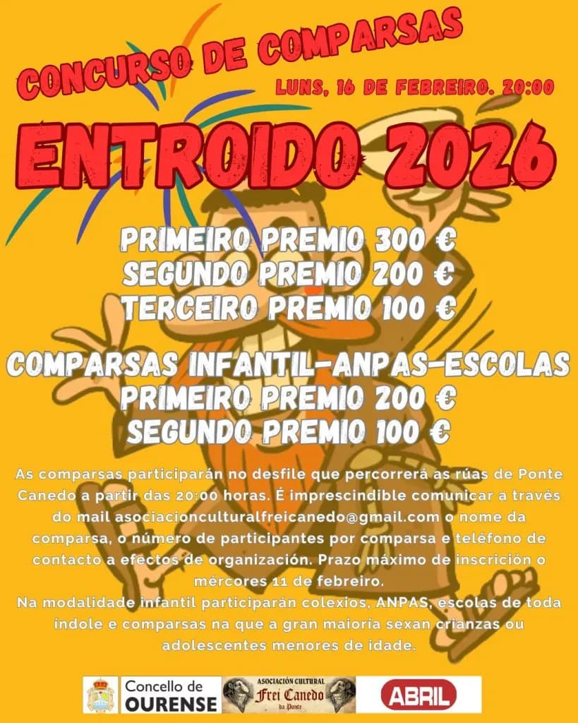 Concurso de comparsas del Entroido de Frei Canedo