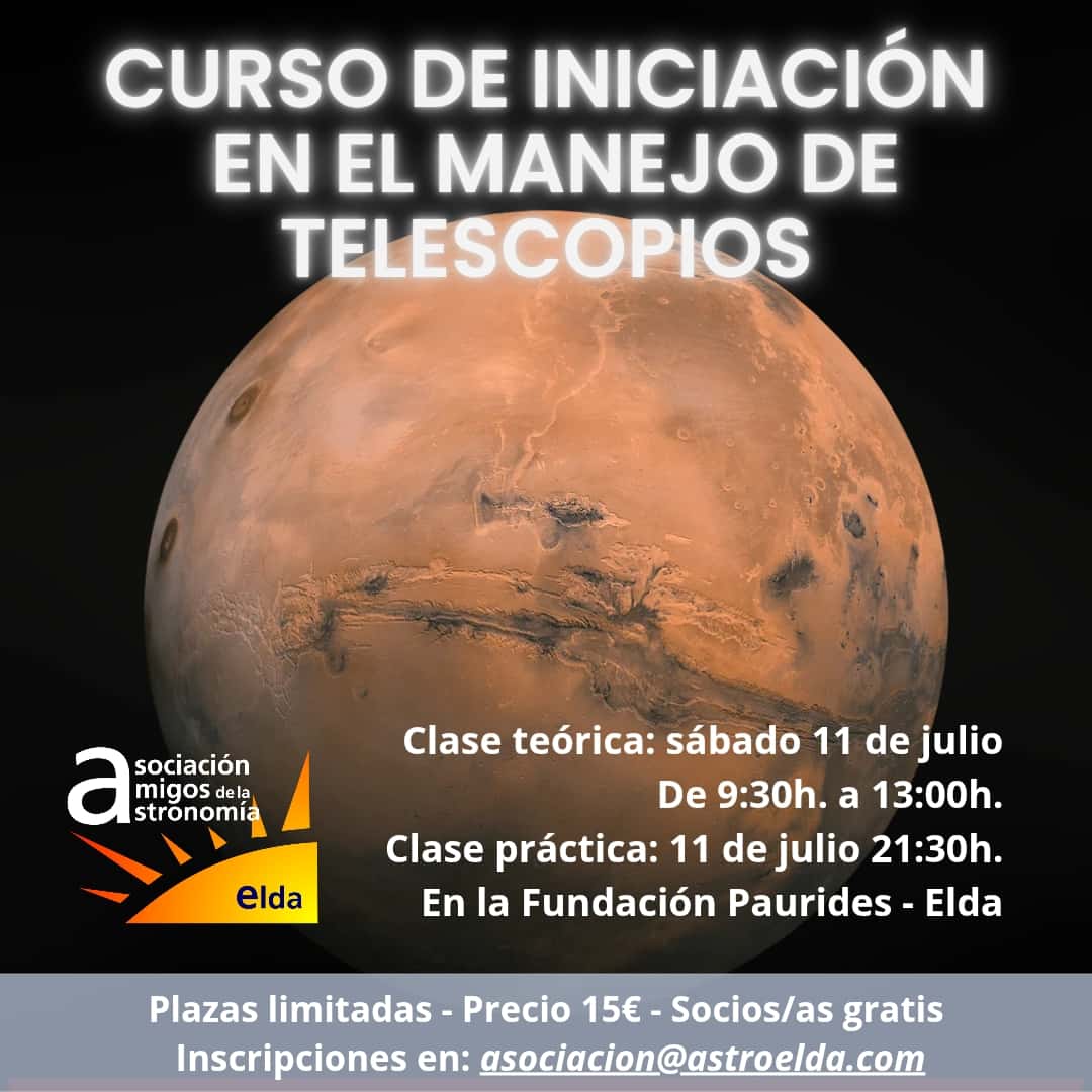 Curso de iniciación en el manejo de telescopios