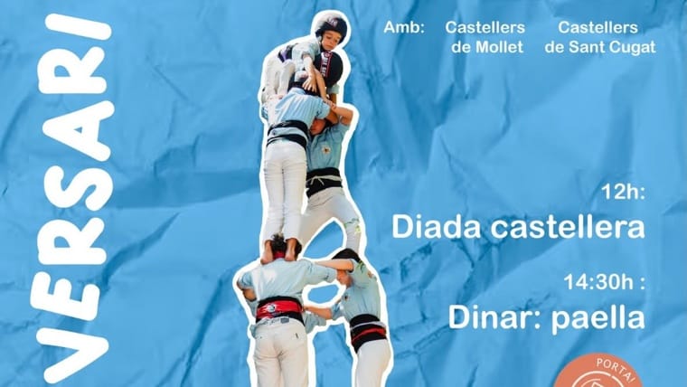Diada d'aniversari dels Castellers del Poble-sec