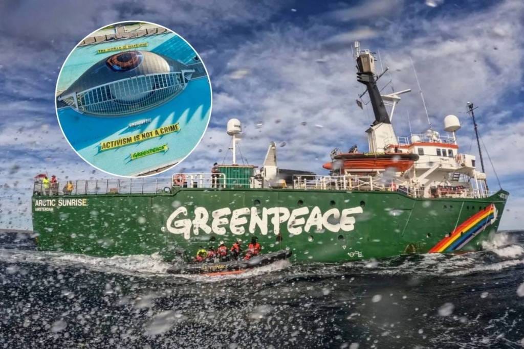 Visita al buque Arctic Sunrise de Greenpeace