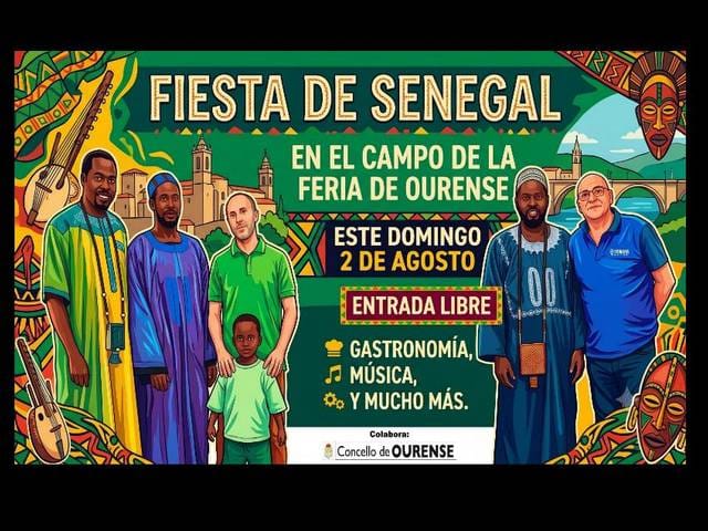 Fiesta de la comunidad de Senegal
