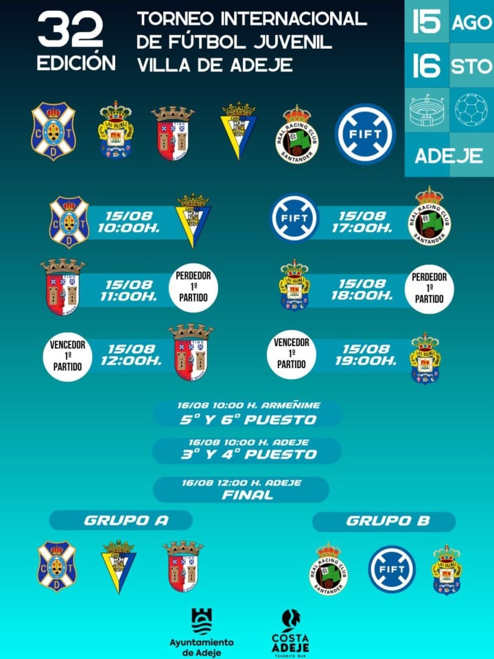 XVI Torneo Internacional de FĂștbol Juvenil de Villa de Adeje