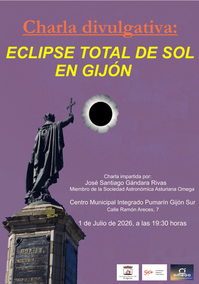 Charla divulgativa 'Eclipse total de sol en Gijón'