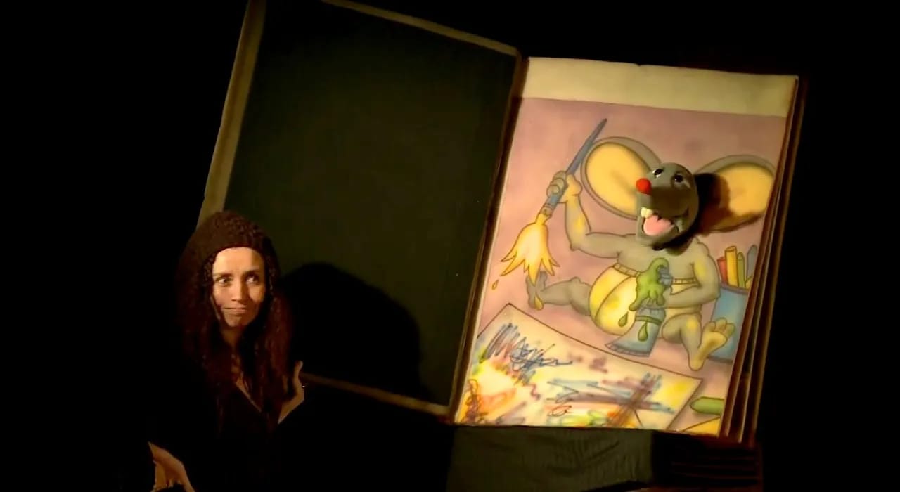 El ratón Pérez y sus colores mágicos. Arte Fusión Títeres