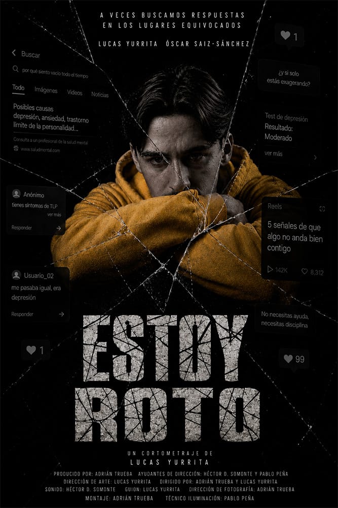 Estreno del cortometraje 'Estoy roto', de Lucas Yurrita
