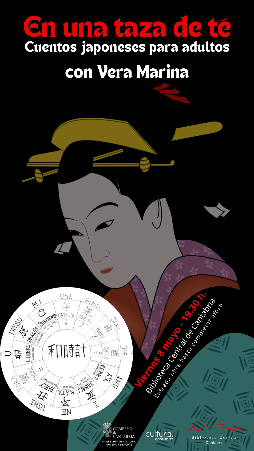 En una taza de té. Narración oral de cuentos japoneses
