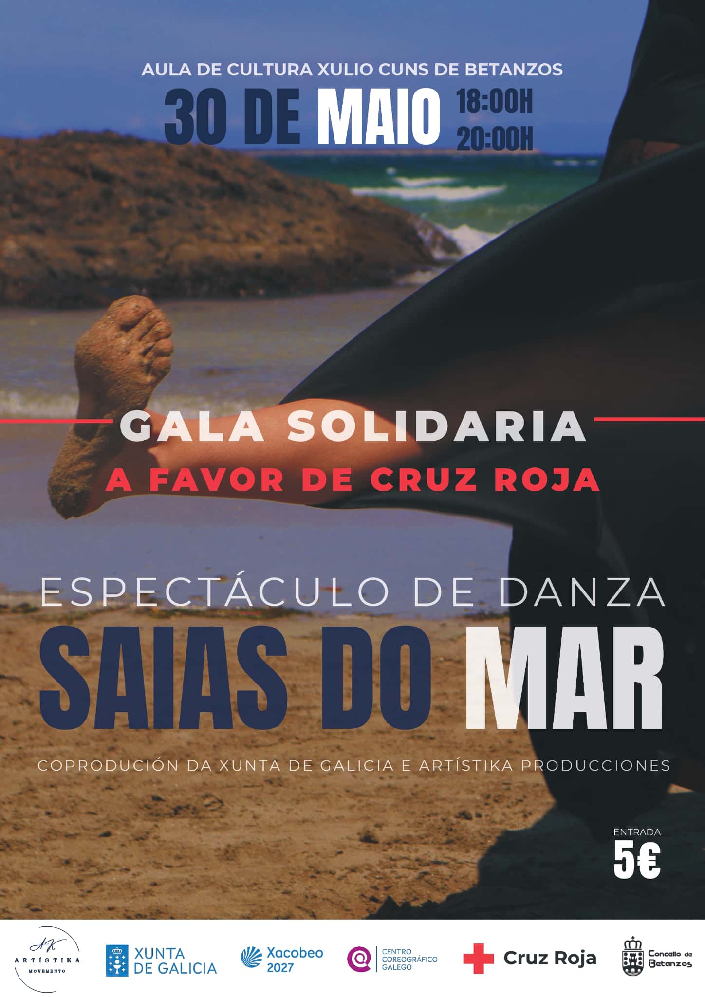 Gala solidaria de danza 'Saias do mar'
