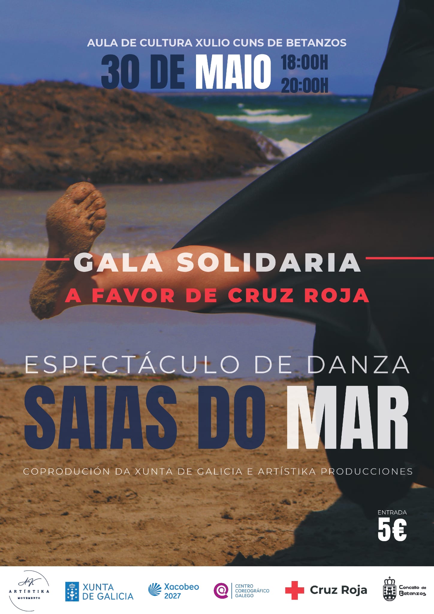 Gala solidaria de danza 'Saias do mar'
