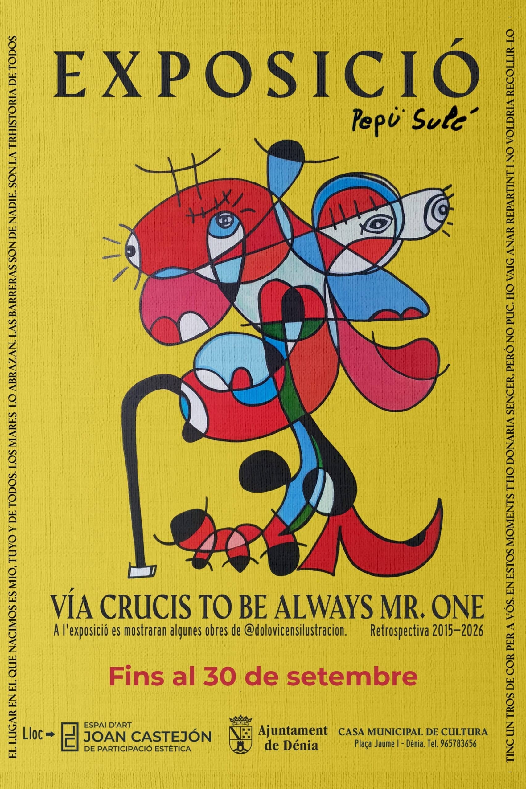 Vía Crucis To Be Always Mr. One, de Pepü Sulé