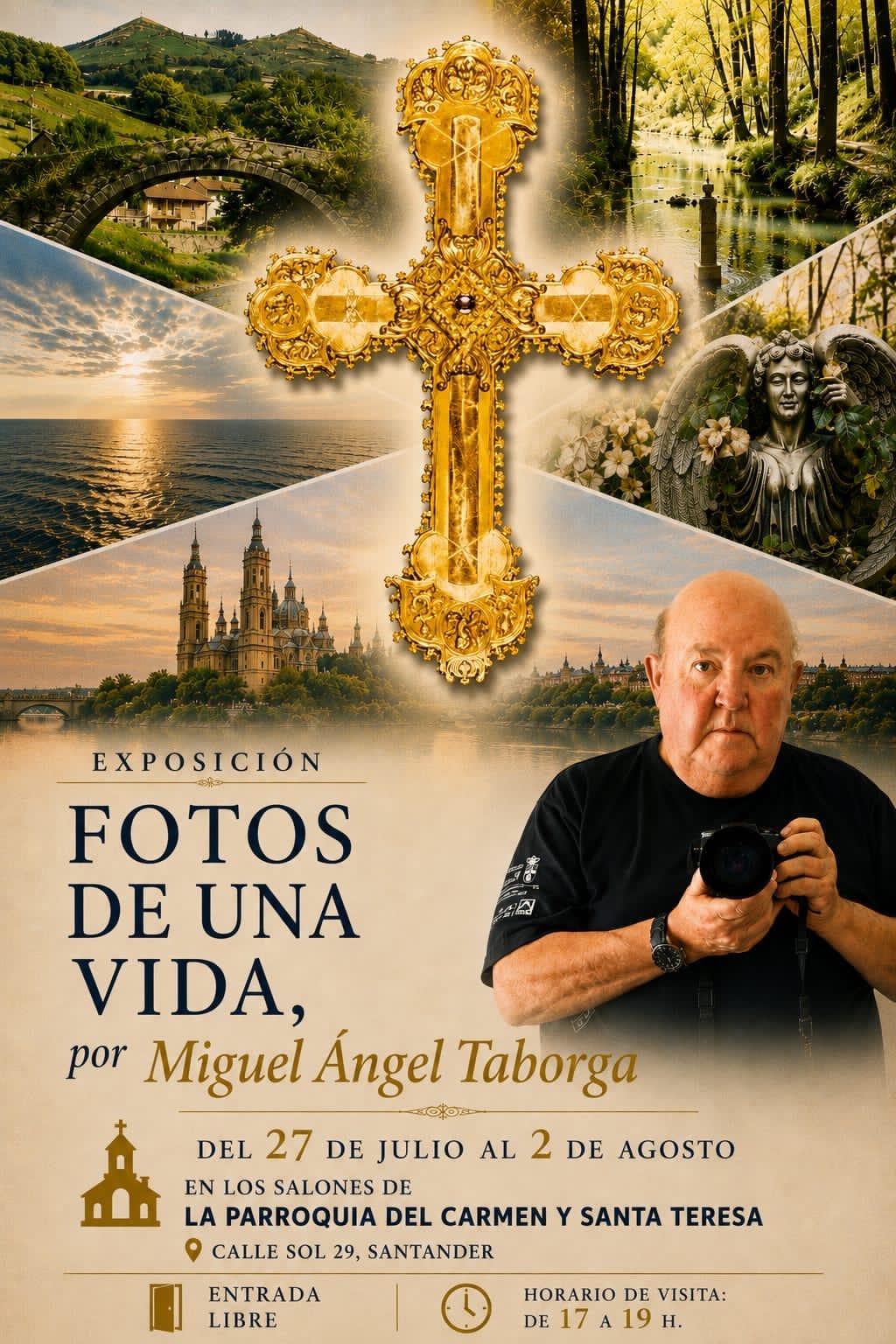 Fotos de una vida, fotografías de Miguel Ángel Taborga