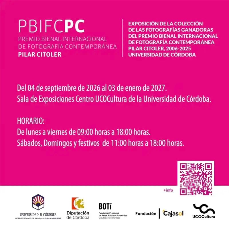 Exposición Premio Bienal Internacional de Fotografía Contemporánea Pilar Citoler