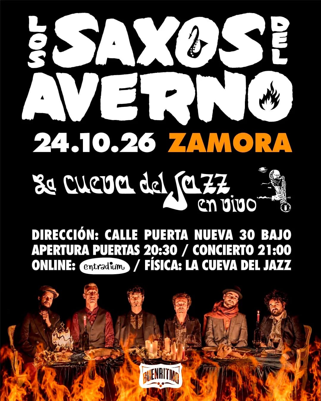 Concierto - Los Saxos del Averno